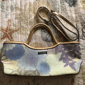 “Kate Spade” woven clutch! With shoulder strap.